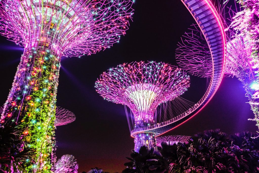 gardens by the bay Marina Bay Sands, Singapore