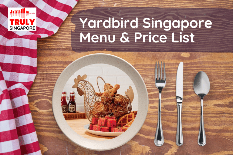 Yardbird Singapore Menu & Price List