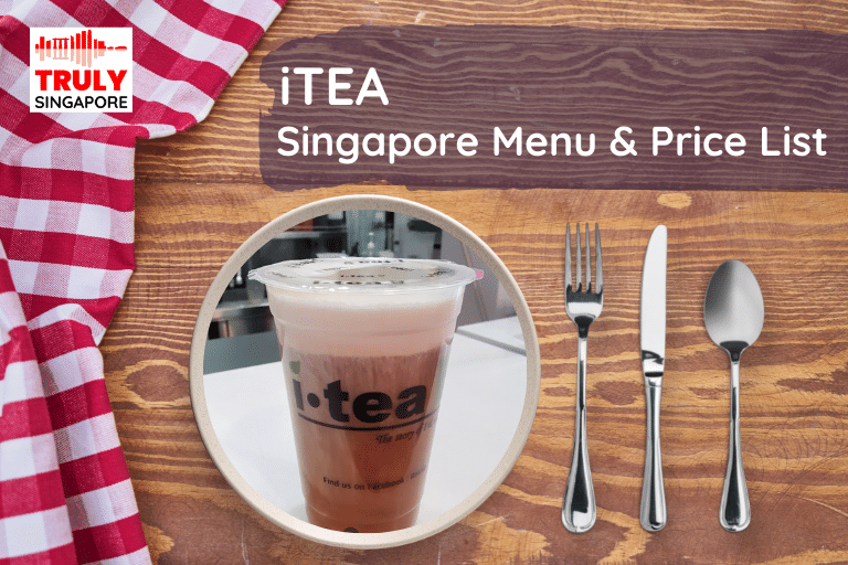 iTEA Singapore Menu & Price List, reservation, delivery, discount coupon, contact hotline