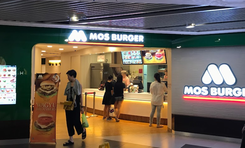 Mos Burger Singapore outlet