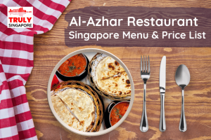 Al-Azhar Restaurant Singapore Menu & Price List, reservation, delivery, discount coupon, contact hotline