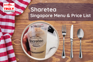 Sharetea Singapore Menu & Price List, reservation, delivery, discount coupon, contact hotline