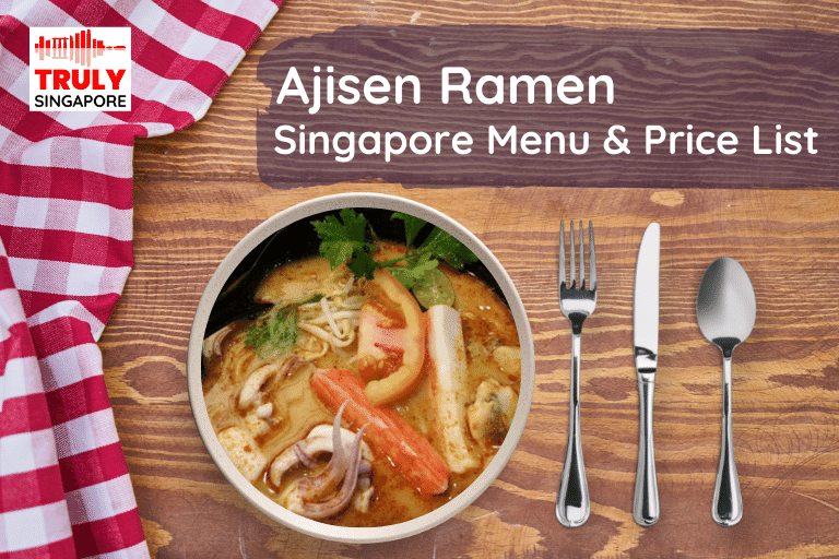 Ajisen Ramen Singapore Menu & Price List, reservation, delivery, discount coupon, contact hotline